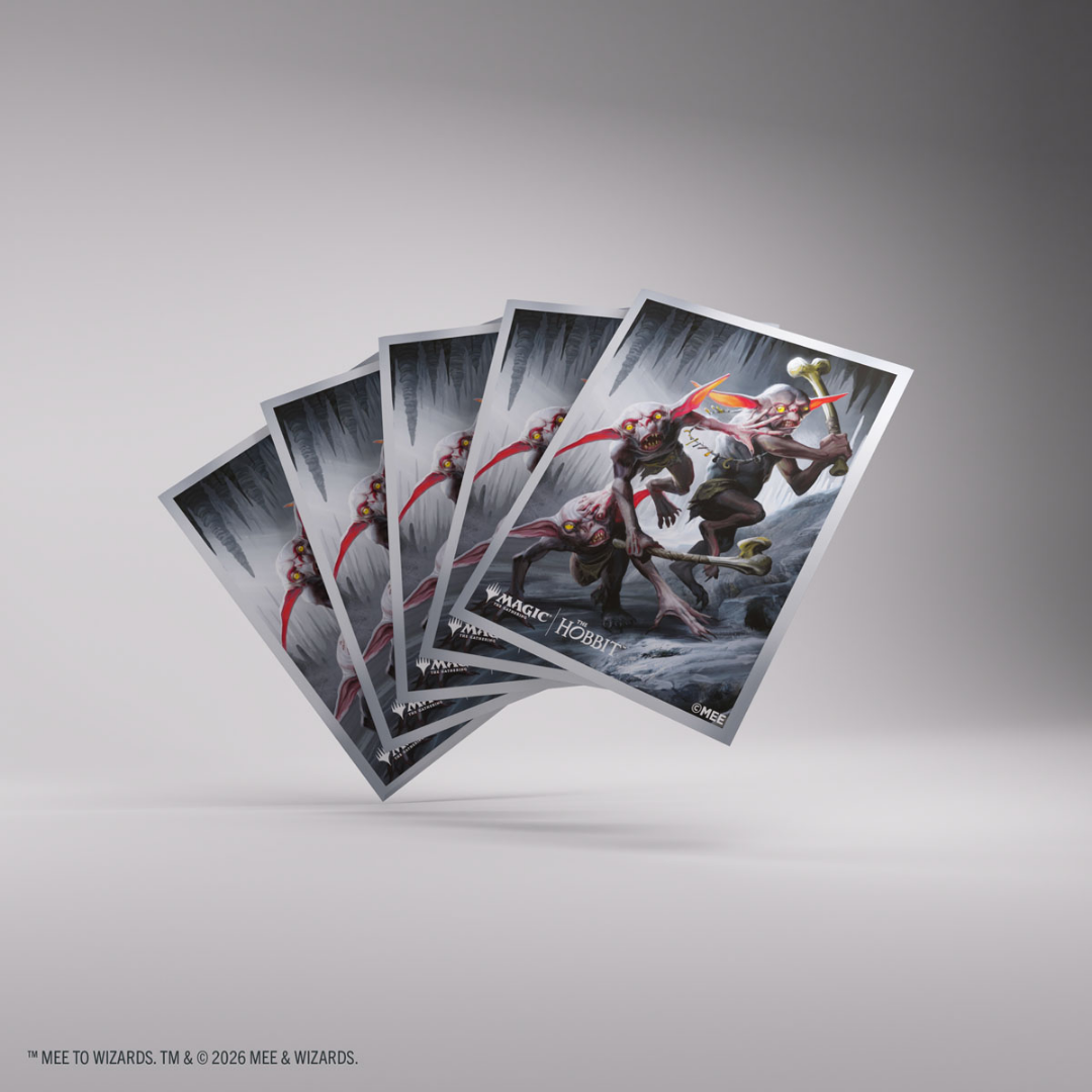 Gamegenic | MTG: The Hobbit - Goblin Army Token | Premium Art Sleeves (105 Stk.)