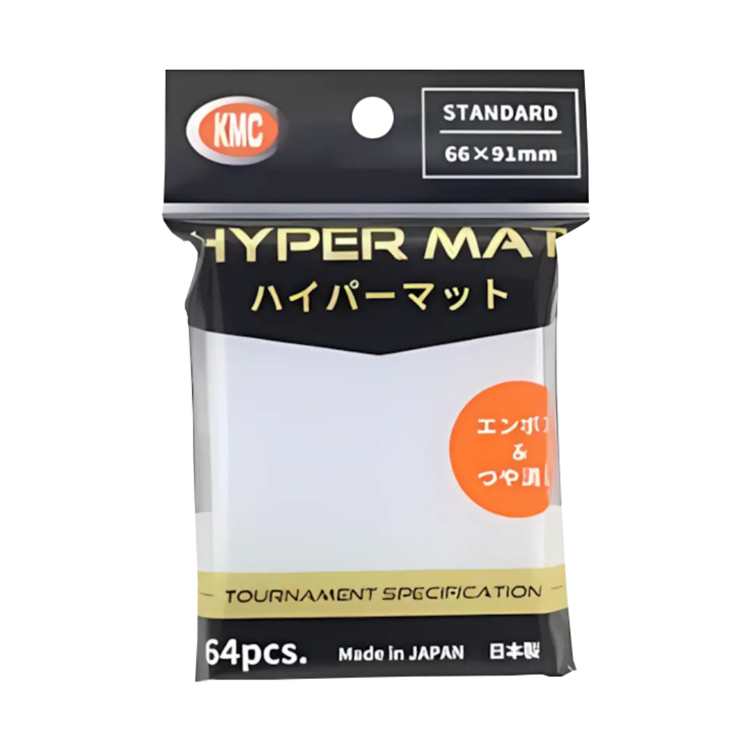 KMC | Standard Sleeves | Hyper Mat Transparent (64)