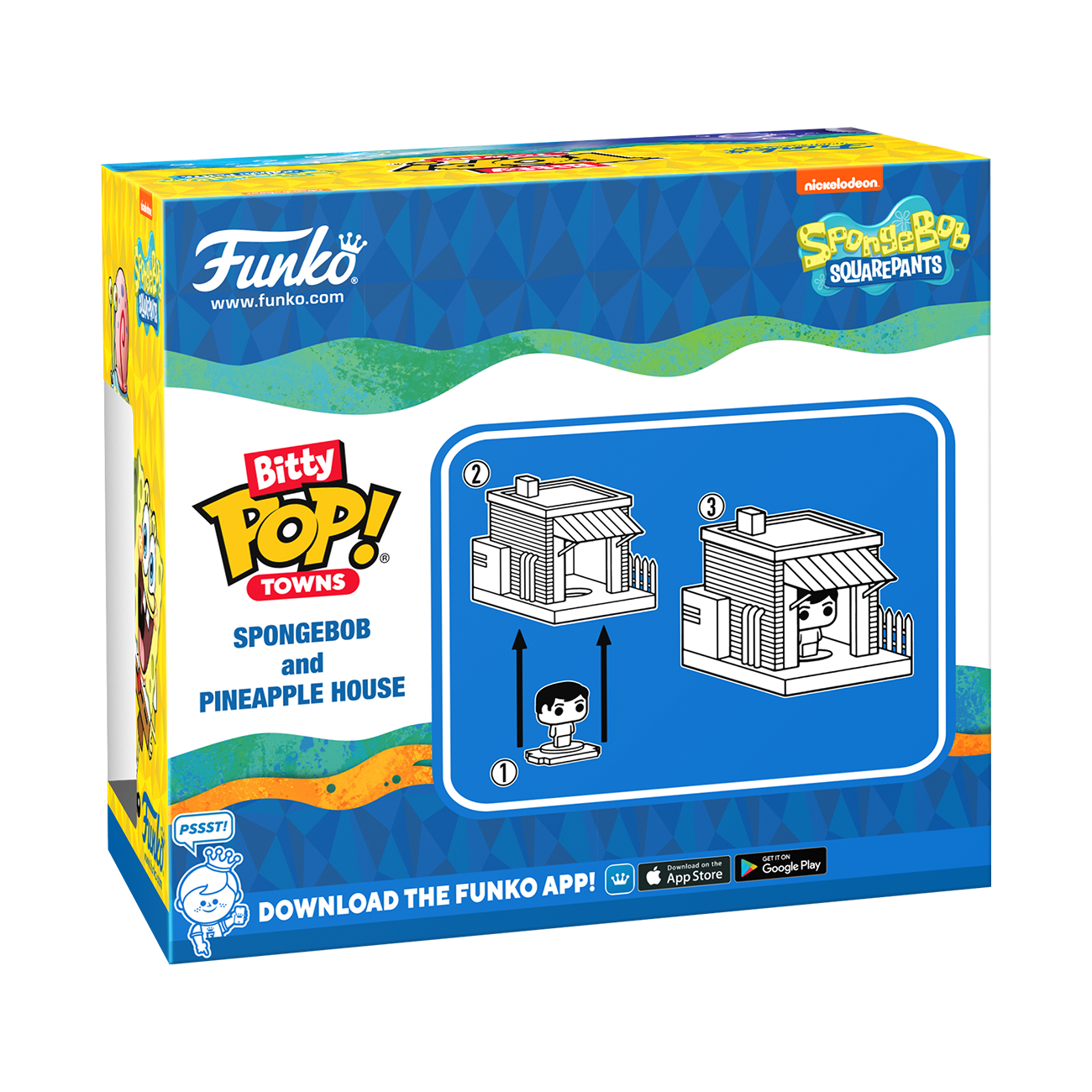 Bitty POP! Town: SpongeBob and Pineapple House - Nickelodeon