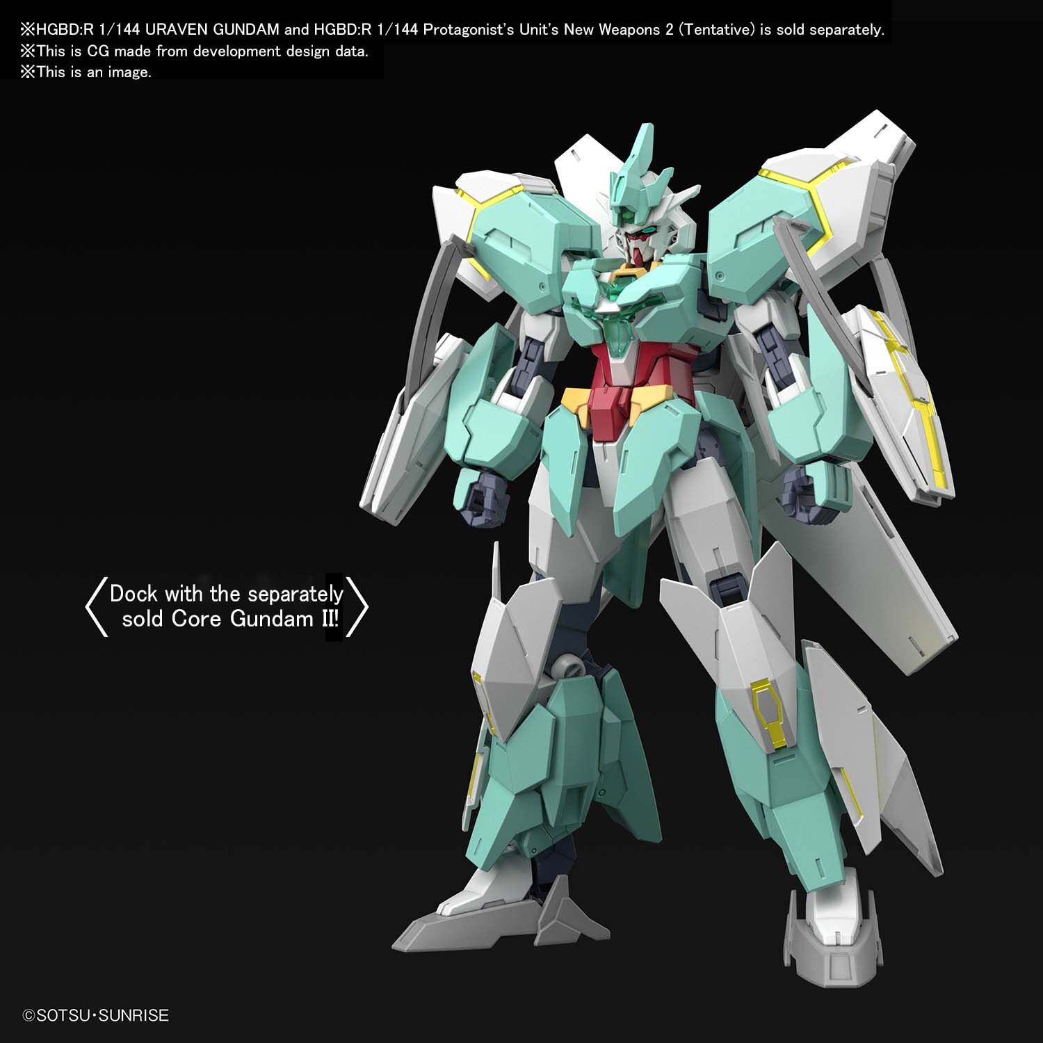 Bandai | HGBD:R Nepteight Unit | Gundam Build Divers Re:RISE (1/144)