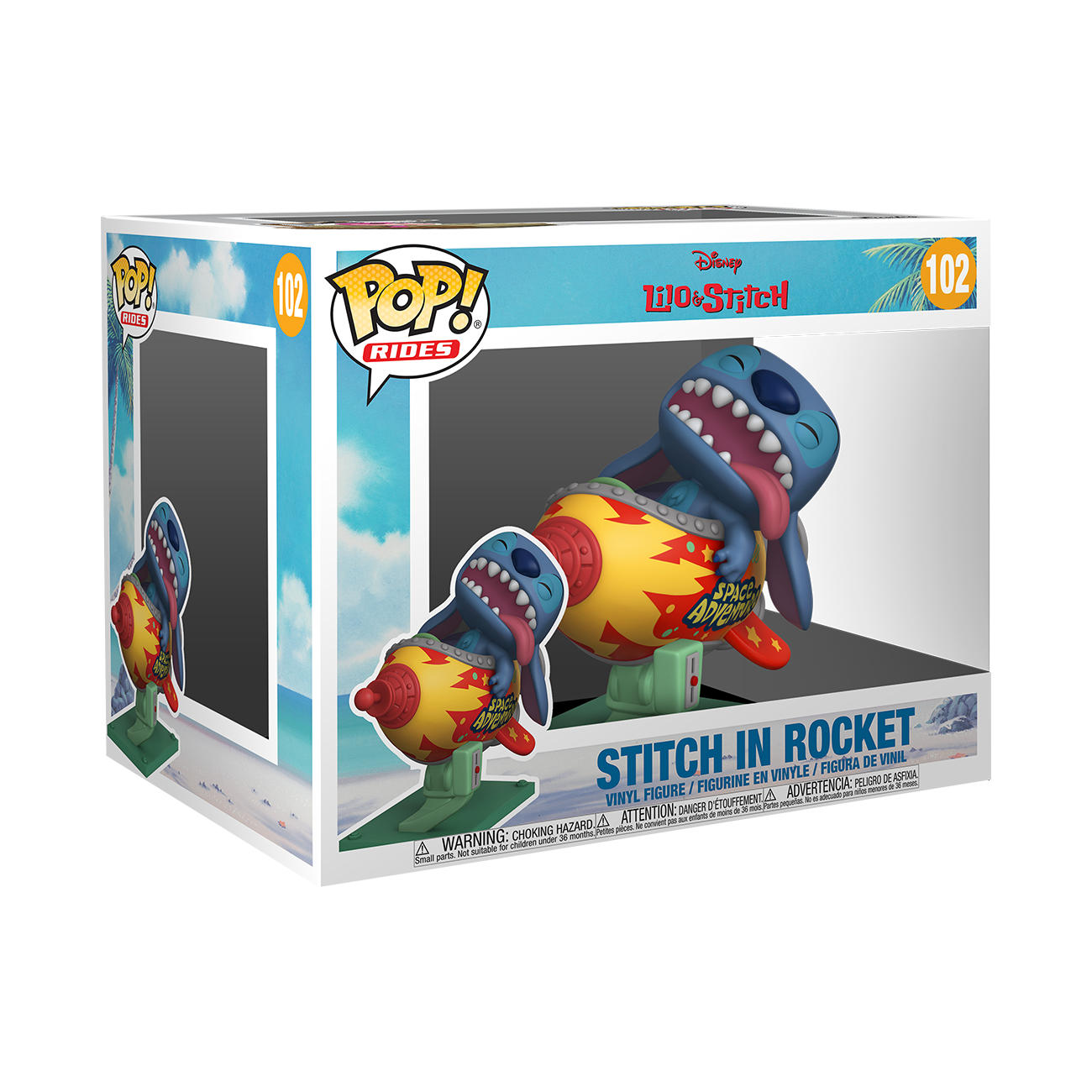 POP RIdes: Stitch in Rocket - Lilo & Stitch