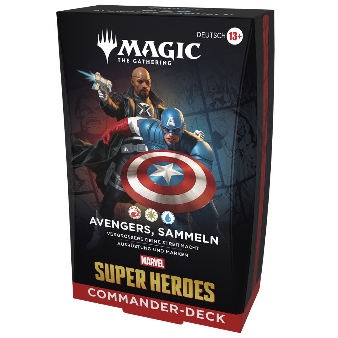 Magic: The Gathering | Marvel Super Heroes | Commander Decks (4) (DE)
