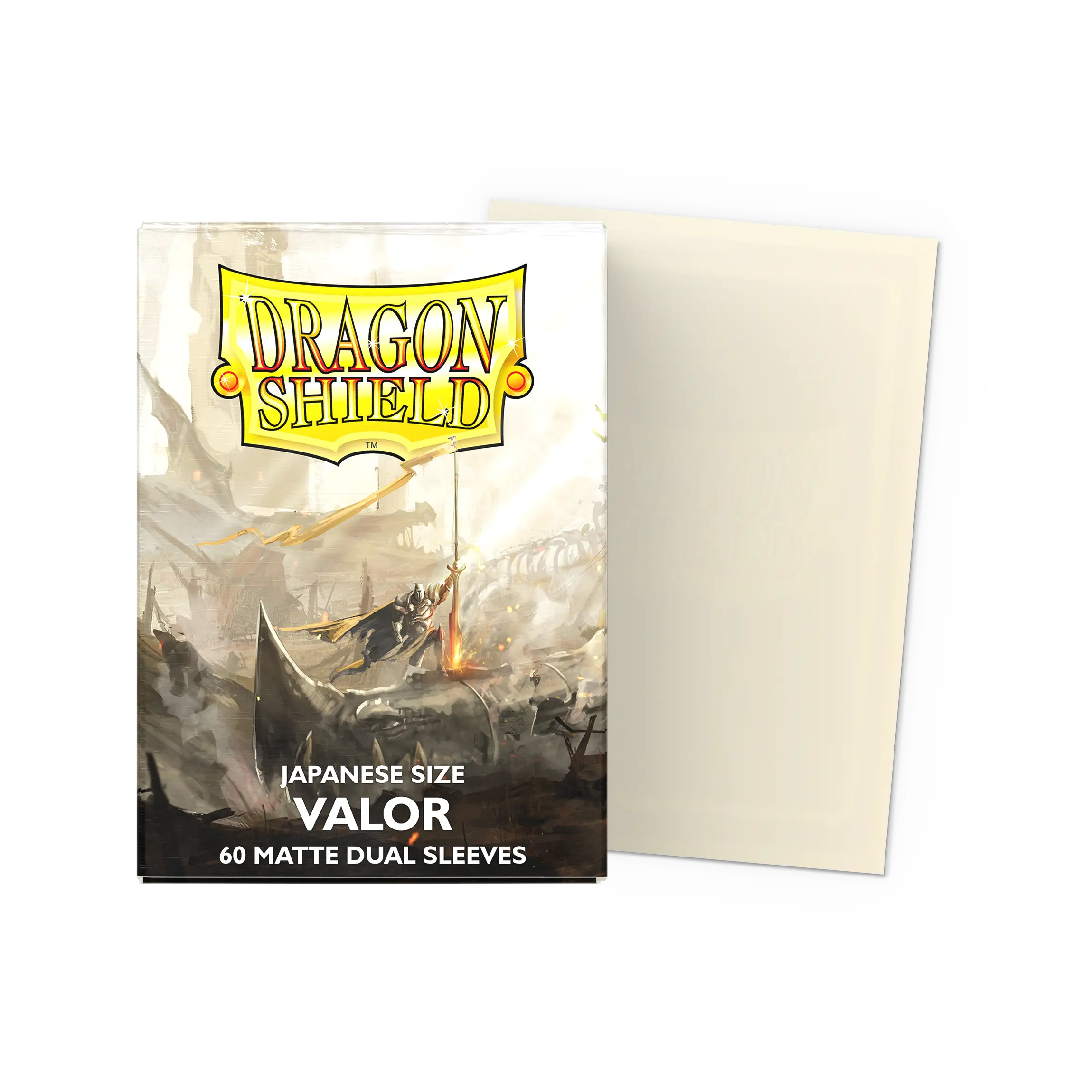 Dragon Shield: Valor - Matte Dual Sleeves - Japanese Size