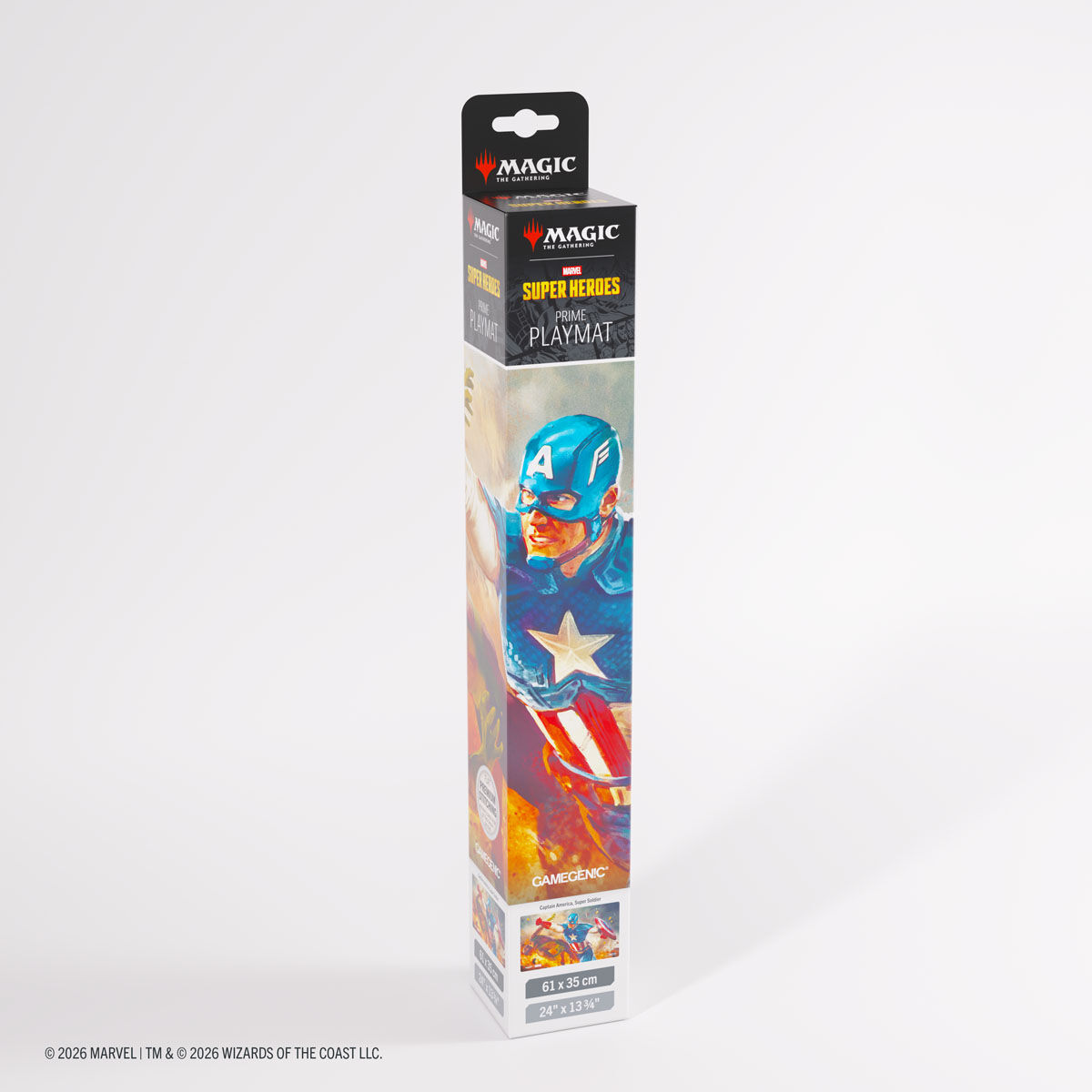 Gamegenic | Marvel Super Heroes - Captain America, Super Soldier | Prime Playmat