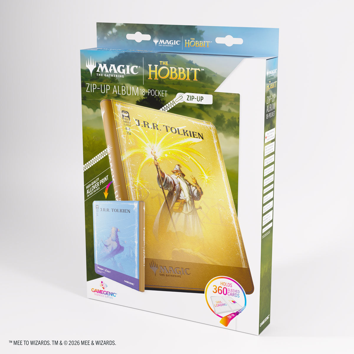 Gamegenic | MTG: The Hobbit - Gandalf, Goblin's Bane / The Lord of the Eagles | Zip-Up Album 18-Pocket
