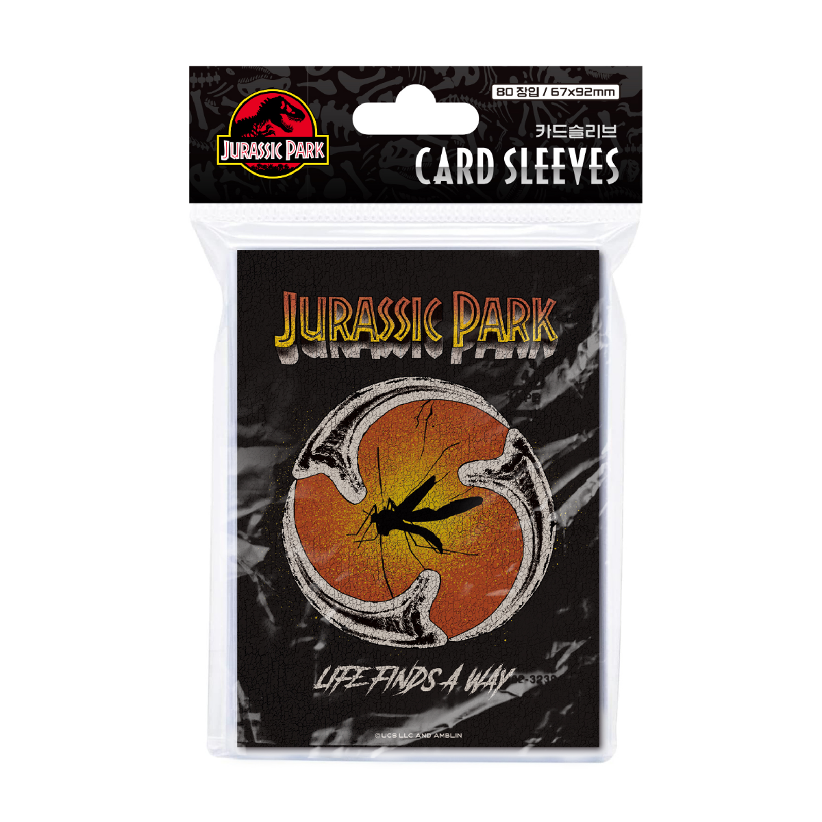 Jurassic Park TCG | Mosquito Amber | Sleeves