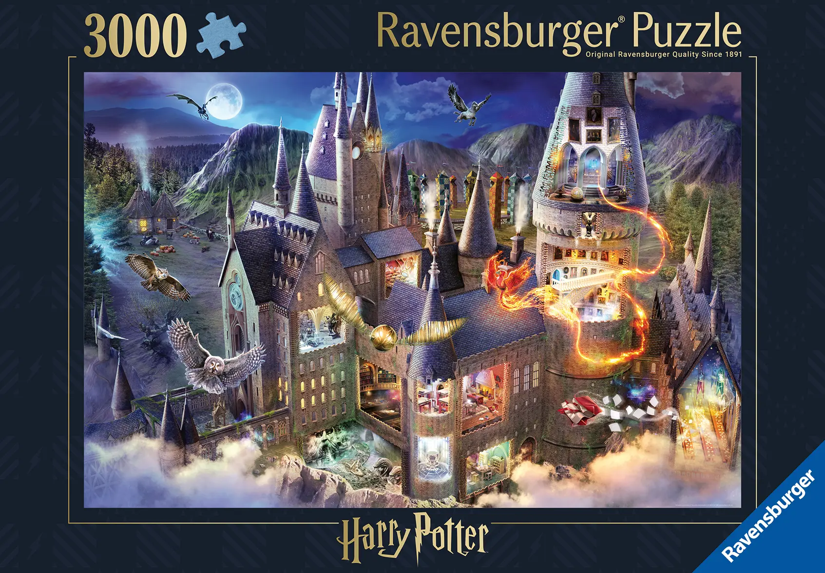 Ravensburger | Hogwarts Interior | 3000 Teile Puzzle