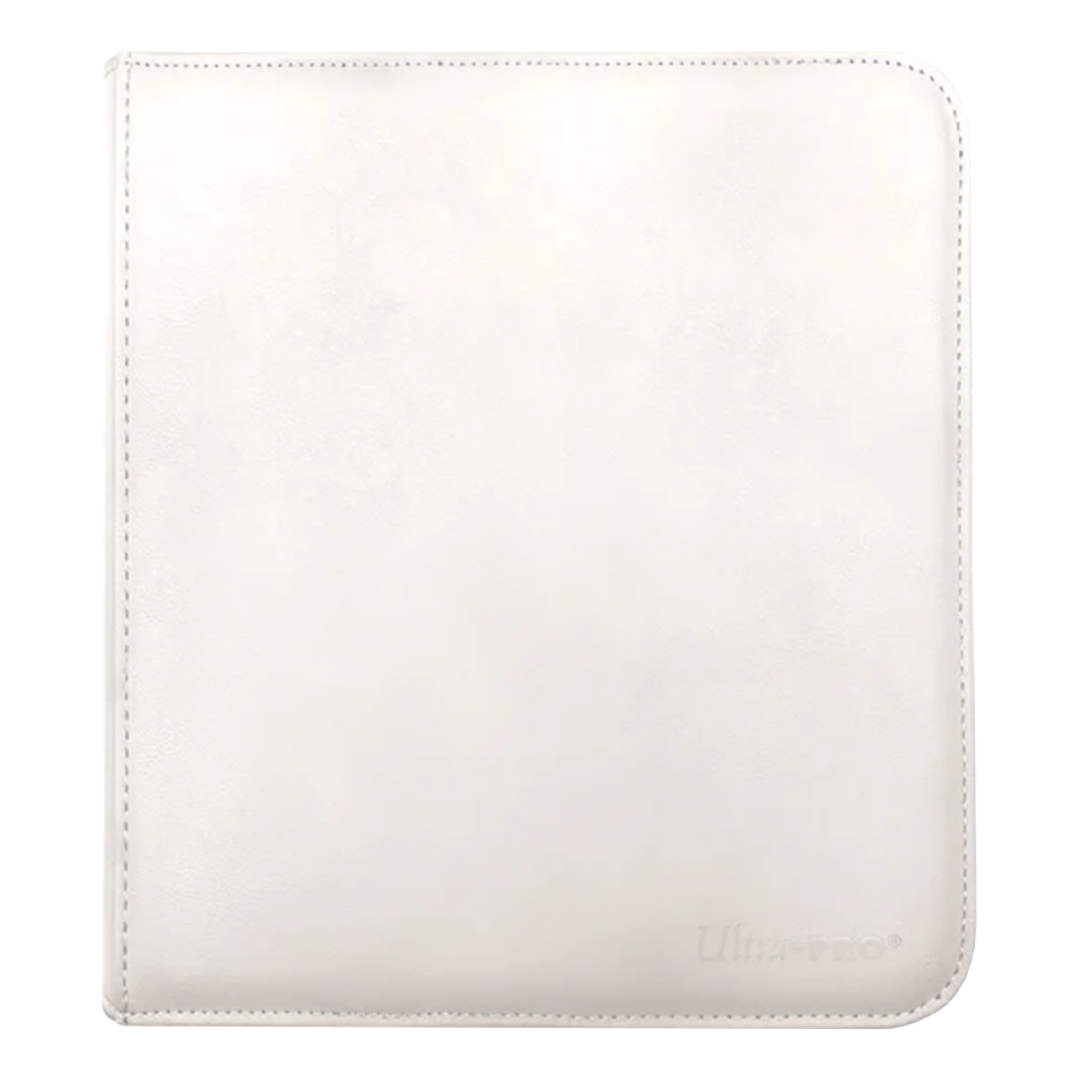 Ultra Pro | Vivid - White | 12-Pocket Zippered PRO-Binder