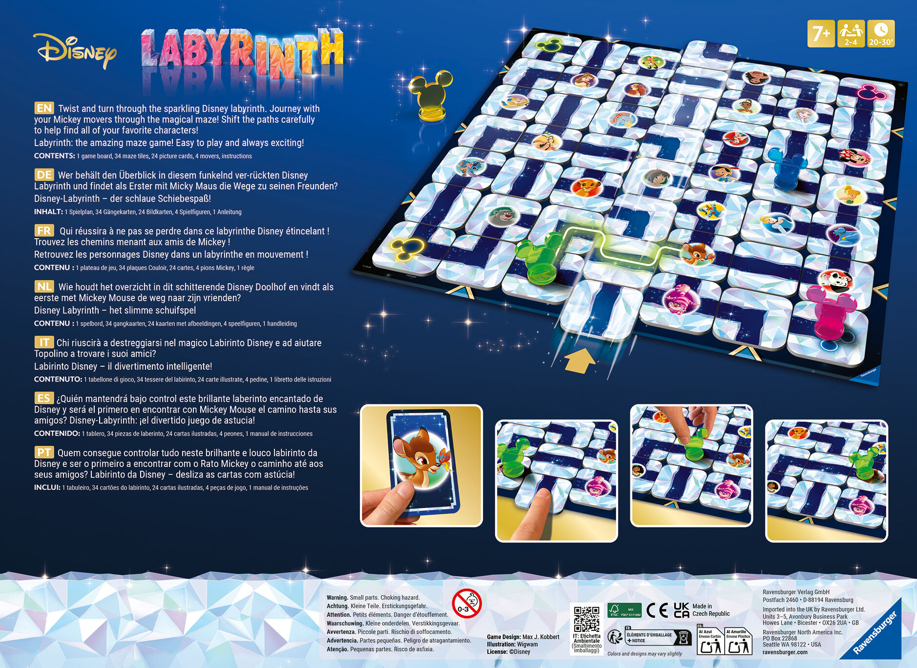 Ravensburger | Disney Labyrinth | Gesellschaftsspiel