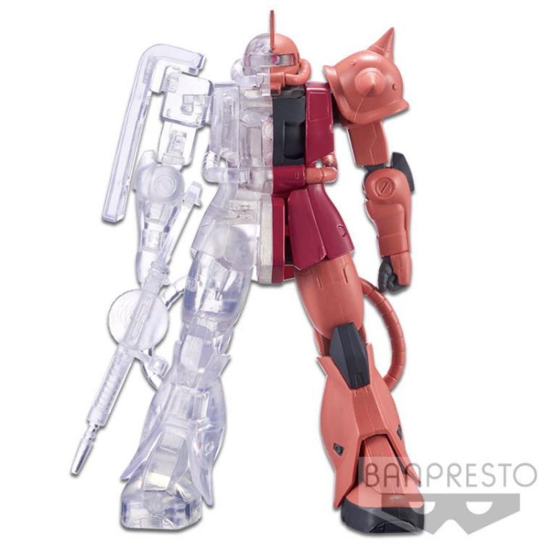 Banpresto | MS-06S Zaku II Char's Custom Internal Structure Ver. A (14cm) | Mobile Suit Gundam