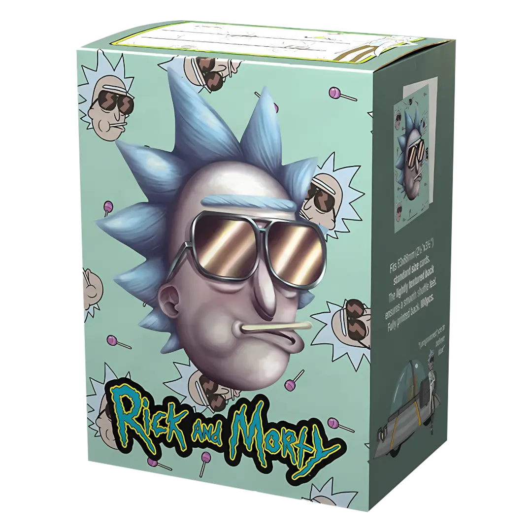 Dragon Shield: Rick & Morty - Cool Rick - Brushed Art Sleeves - Standard Size