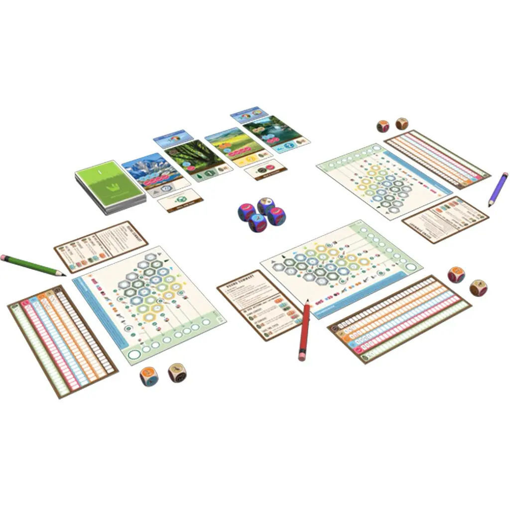 Alderac Ent.: Cascadia Rolling Rivers - Dice Games