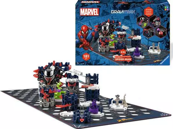 Ravensburger | GraviTrax BASE Spider-Man - Action Set XXL | Brettspiel