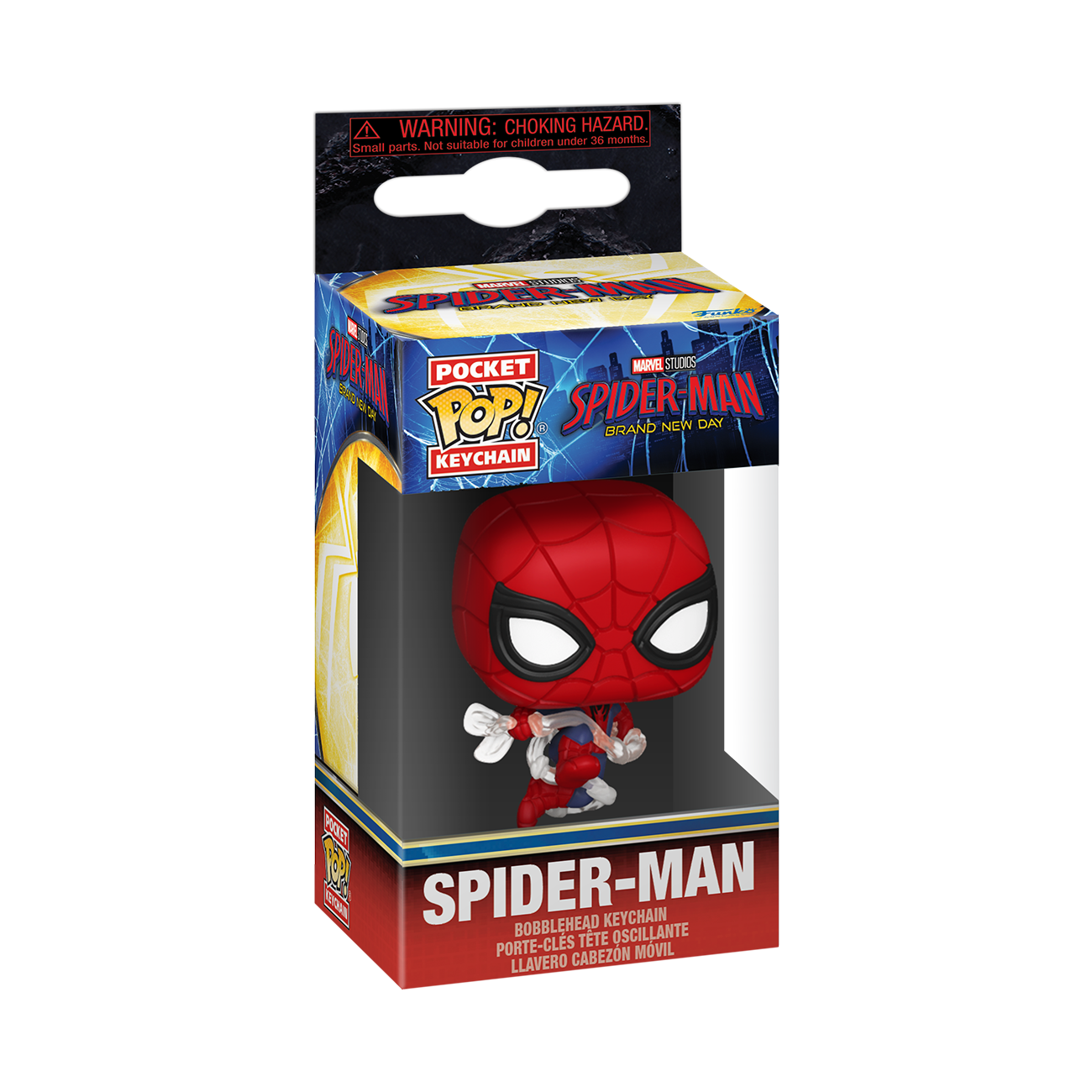 Pop! Keychain | Brand New Day | Spider-Man