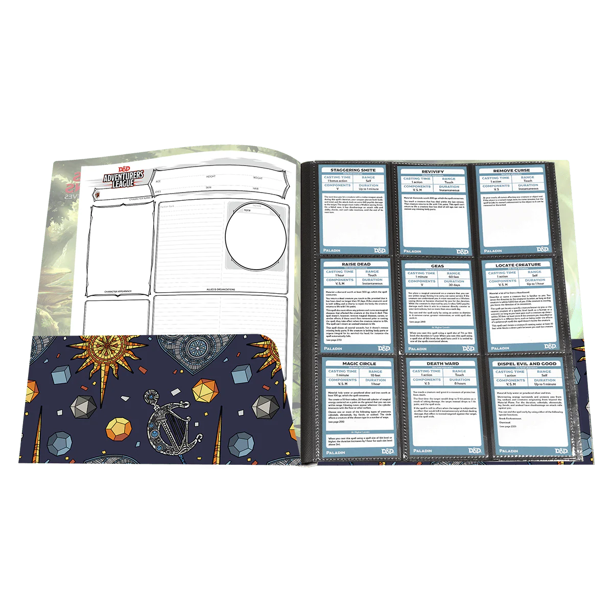 Ultra Pro: Character Folio with Stickers Featuring - Sophia Lillis for Dungeons & Dragons: Honor Among Thieves