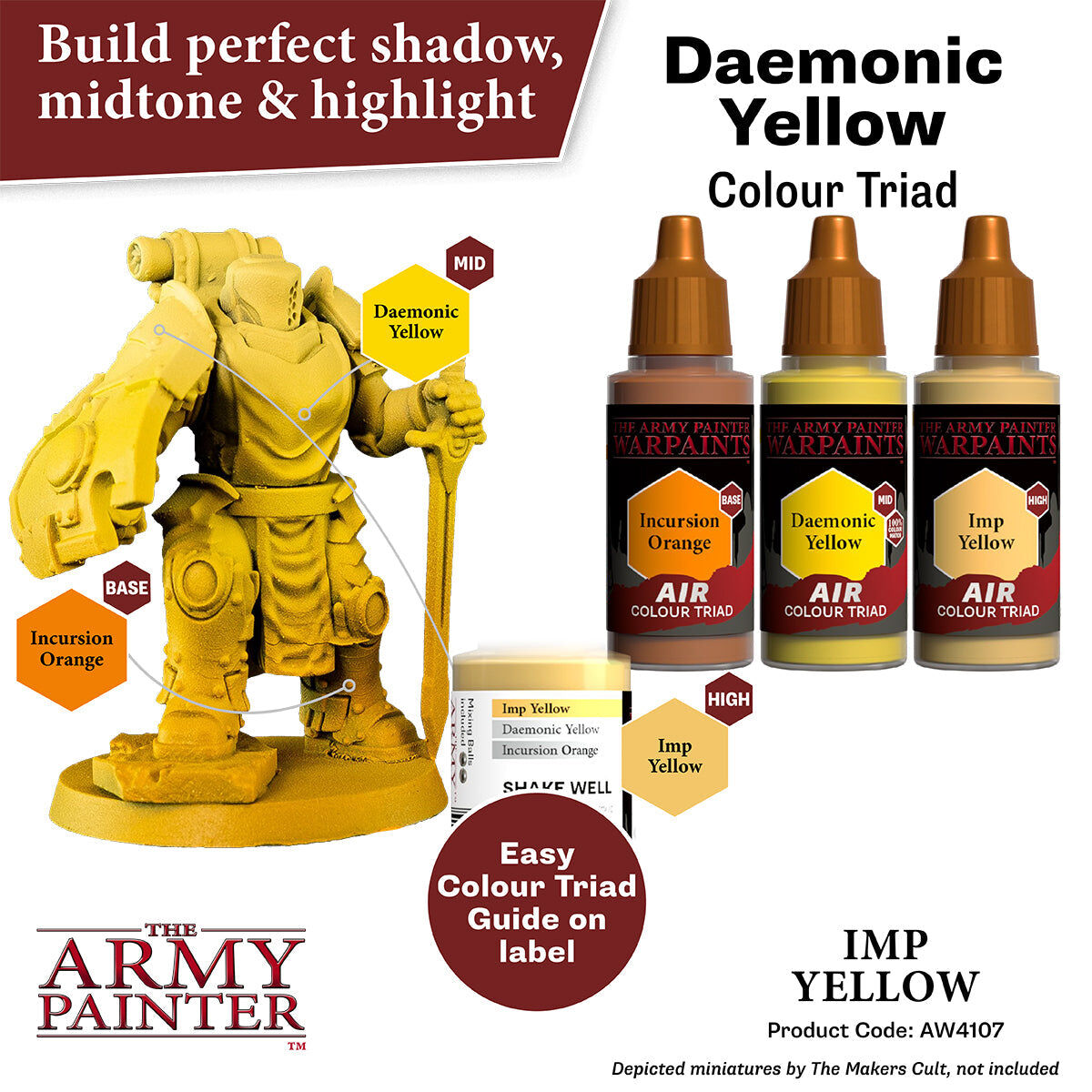 The Army Painter - Imp Yellow - Warpaints Air