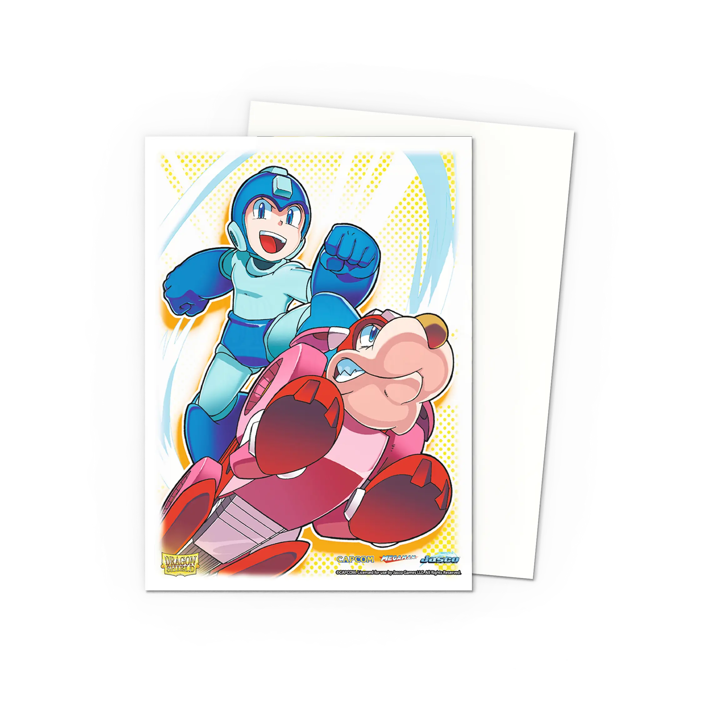 Dragon Shield: Mega Man & Rush - Classic Art Sleeves - Standard Size