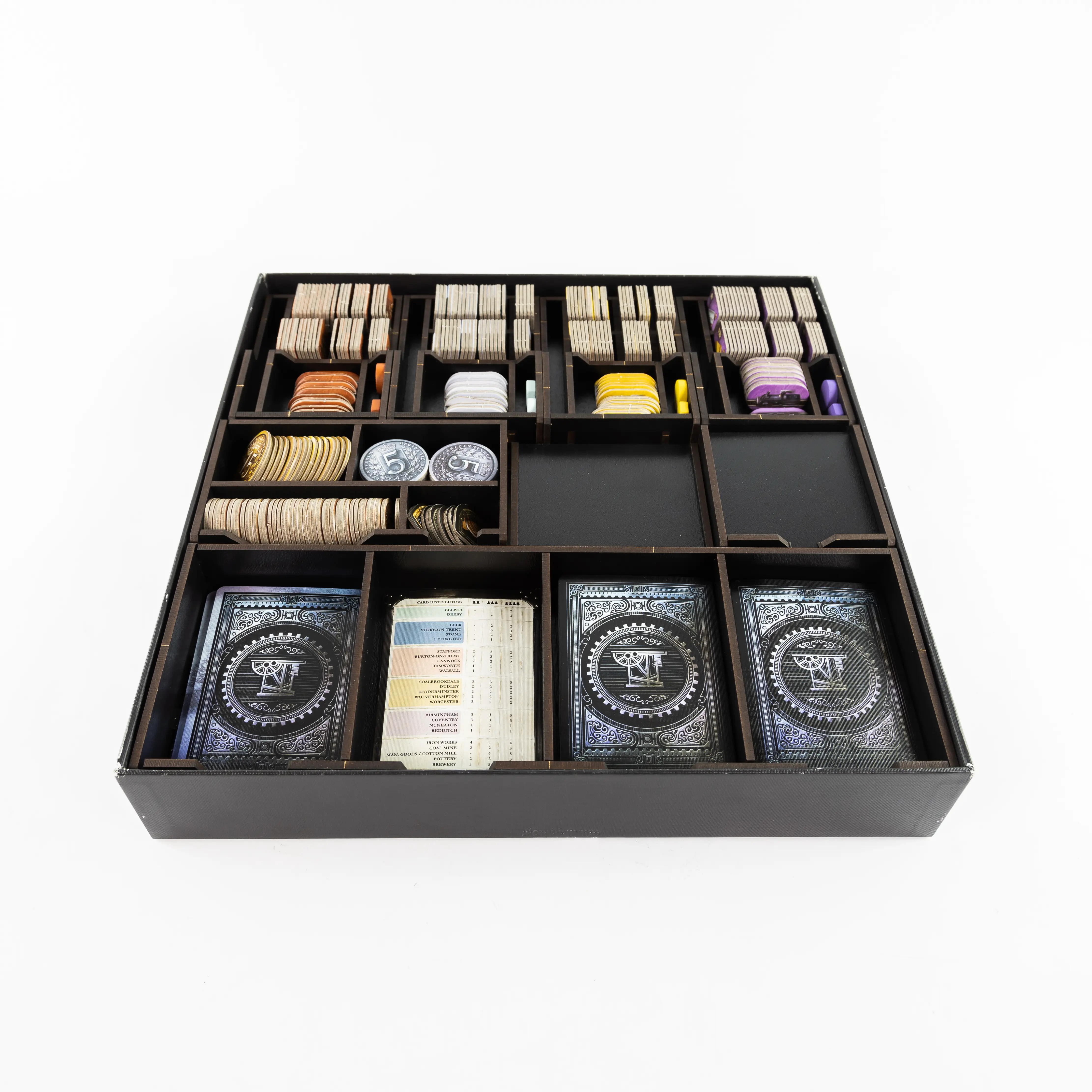 Kraken Wargames | Brass Birmingham | Black Organizer