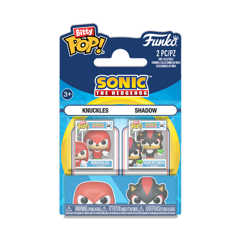 Bitty POP 2 Pack | Knuckles & Shadow | Sonic