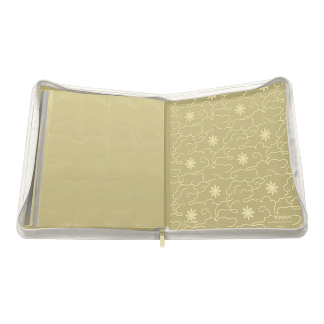 Ultra Pro | Mana 8 - Plains | 12-Pocket Zip PRO-Binder
