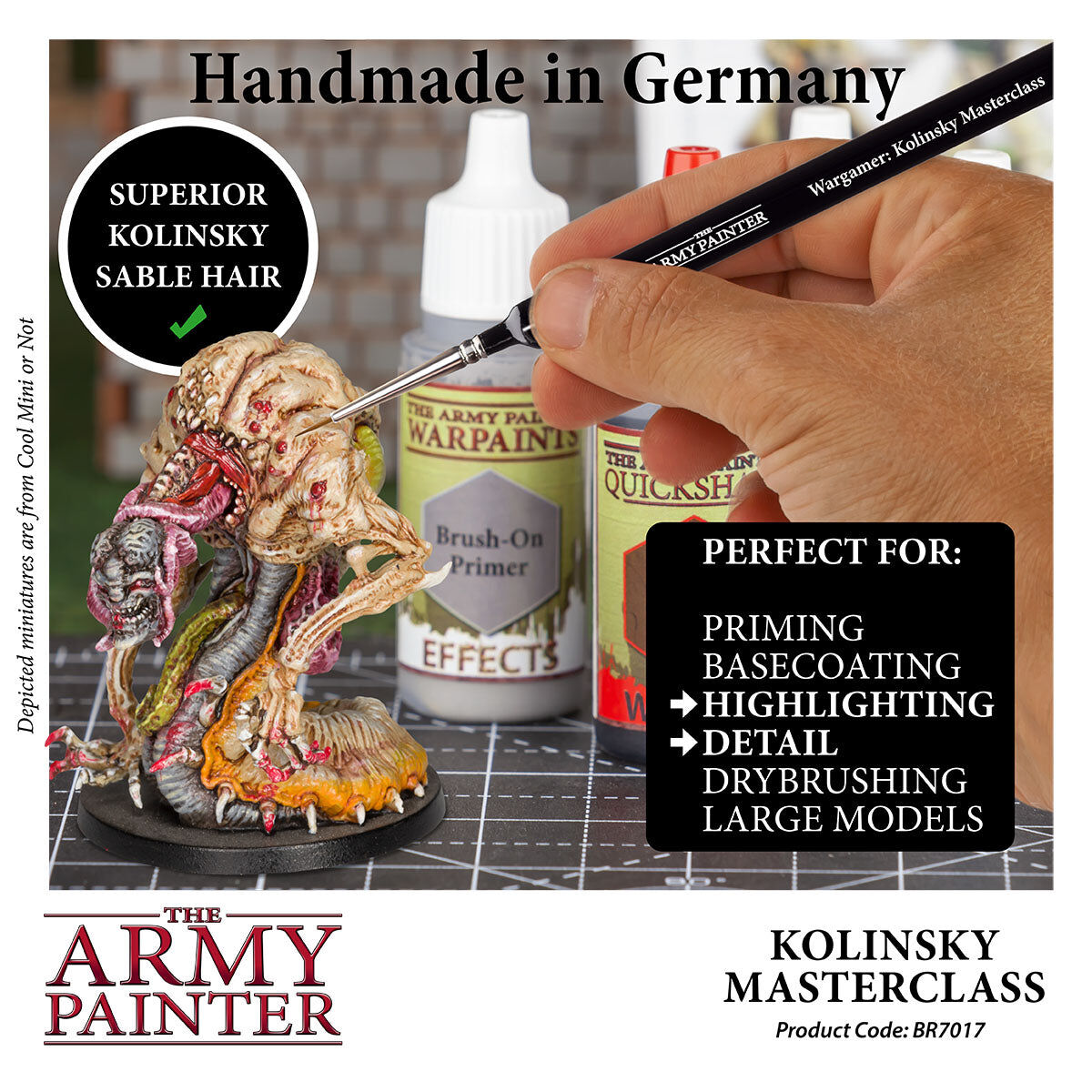 The Army Painter - Kolinsky Masterclass - Wargamer Brush