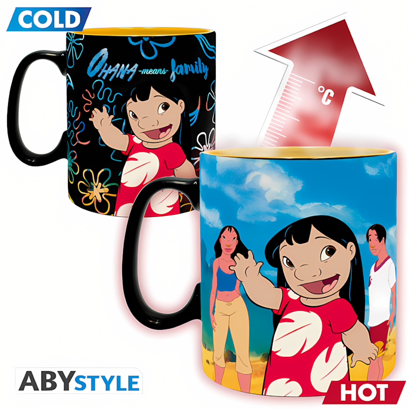 Abysse: Disney Lilo & Stitch - Lilo & Stitch Heat Change Mug (460ml)