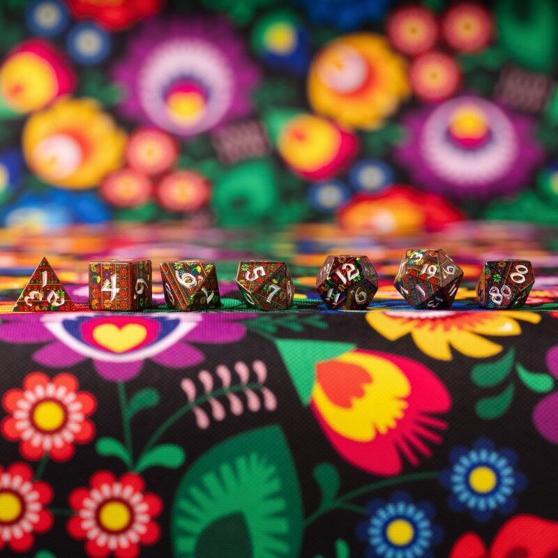 Q Workshop | Krajka | Full Art Dice Set™