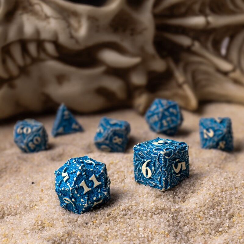 Q Workshop | The Himalayan Sharpclaw | Dracopolis Dice Set