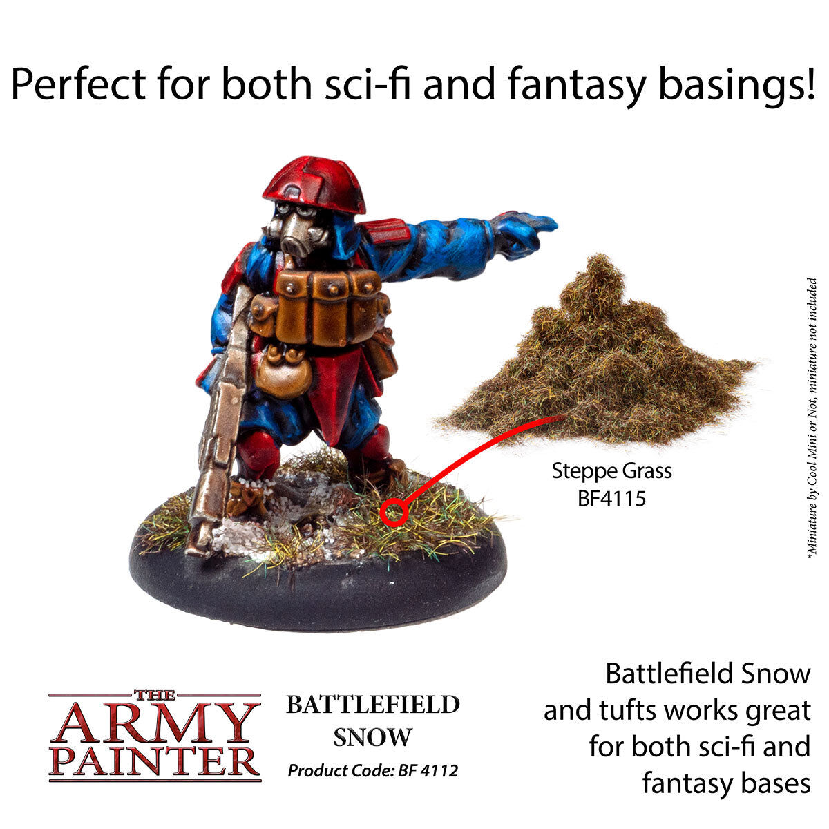 The Army Painter - Snow - Battlefield Basing