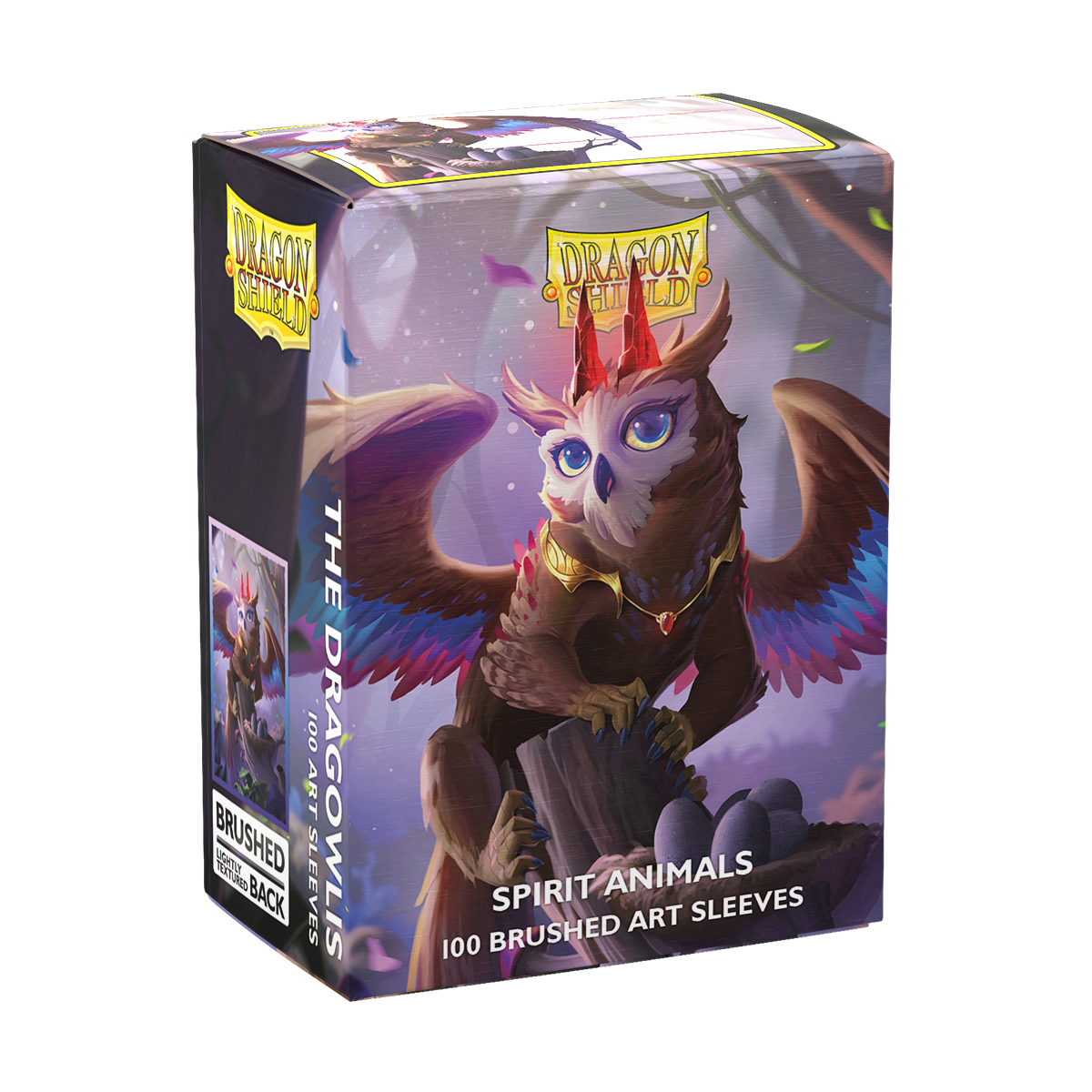 Dragon Shield | The Dragowlis | Standard Size Dual Art Sleeves