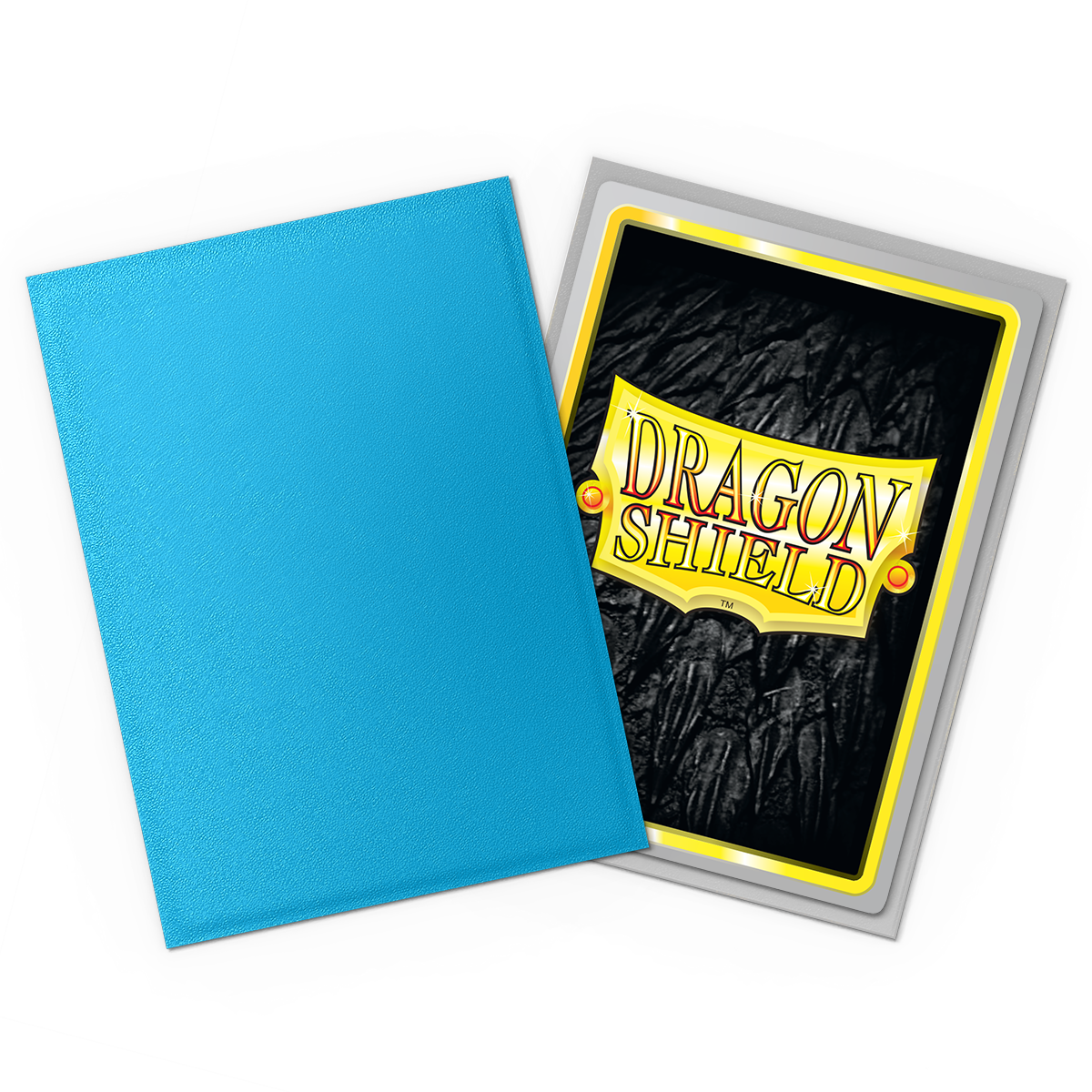 Dragon Shield: Sky Blue & Silver - Matte Dual Sleeves Standard Size