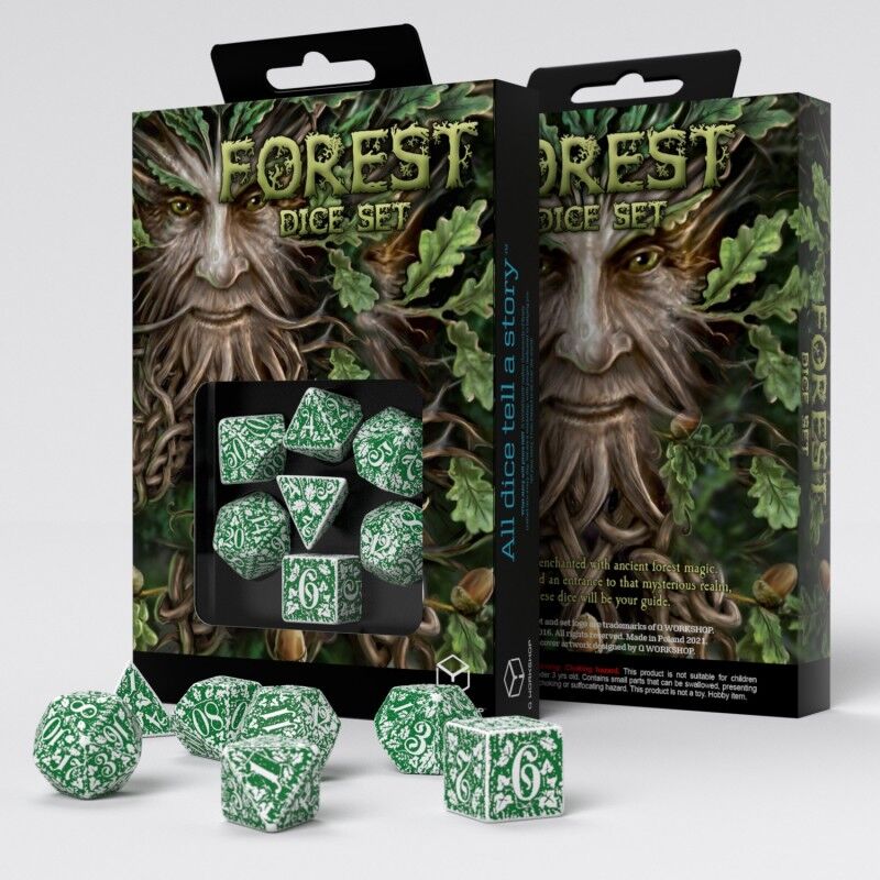 Q Workshop | Tundra | Forest Dice Set
