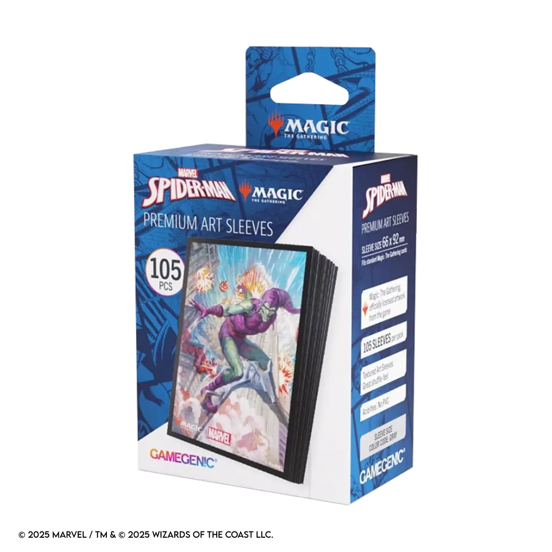 Gamegenic X Magic: The Gathering - Spider-Man / Green Goblin - Premium Art Sleeves (105 Stück)
