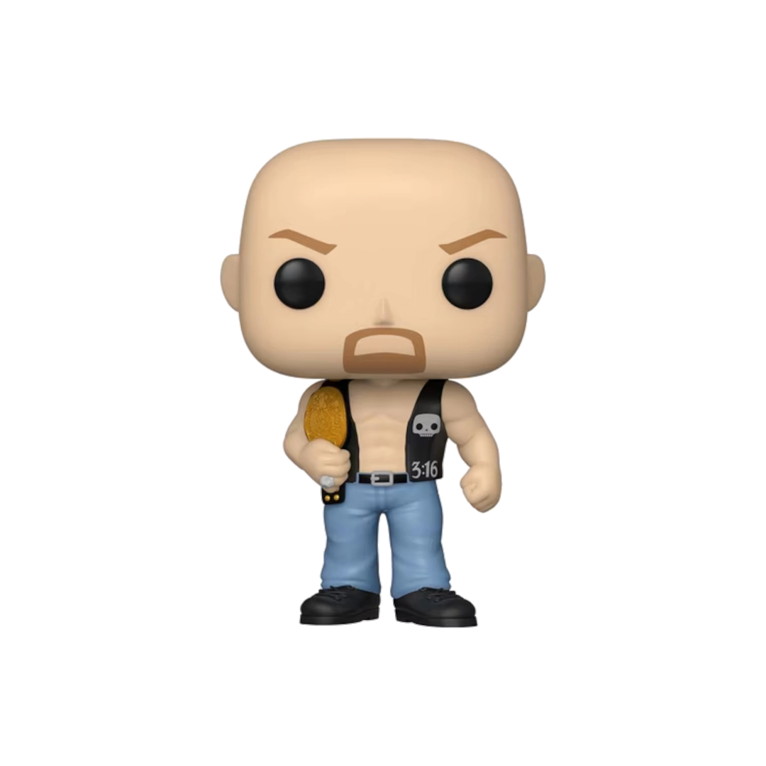 Pop! WWE: Steve Austin with Belt - WWE