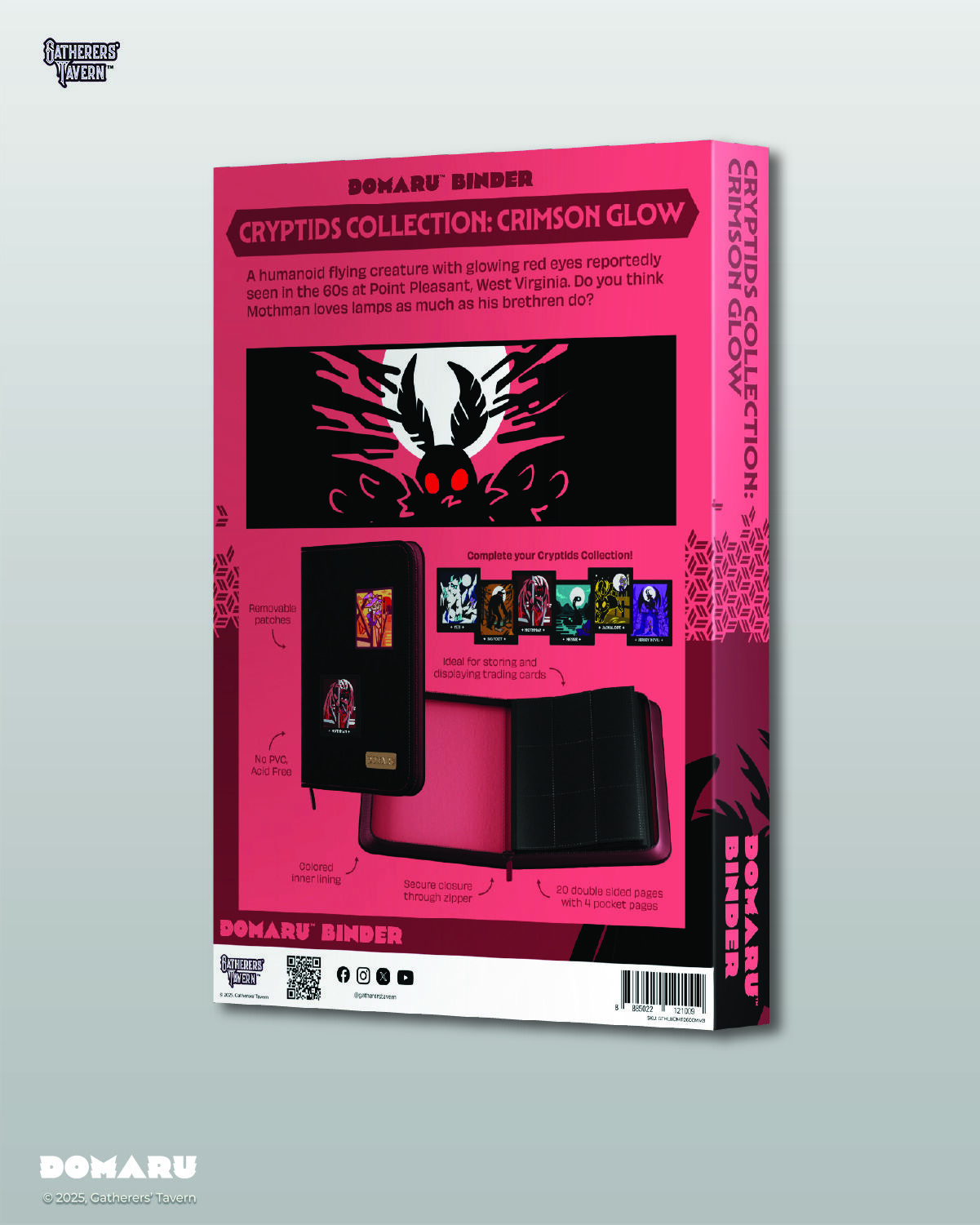 Gatherers' Tavern | Crimson Glow Deco Patch DOMARU | Binder 9-Pocket