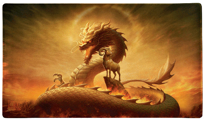 Dragon Shield | Fire Goat 2027 | Playmat + Tube