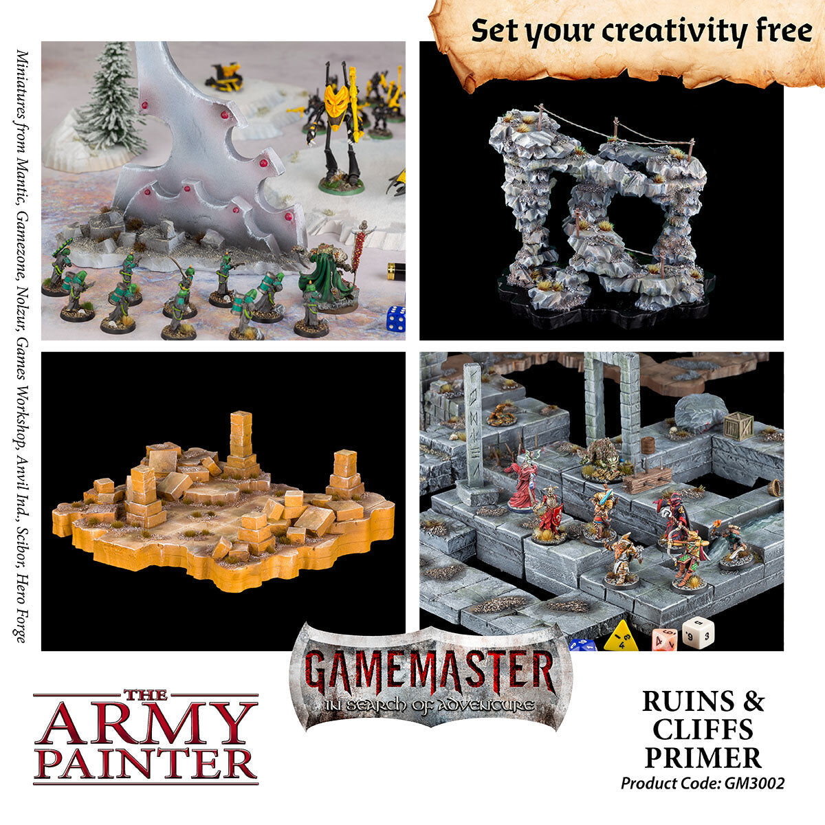 GameMaster - Ruins & Cliffs - Terrain Primer
