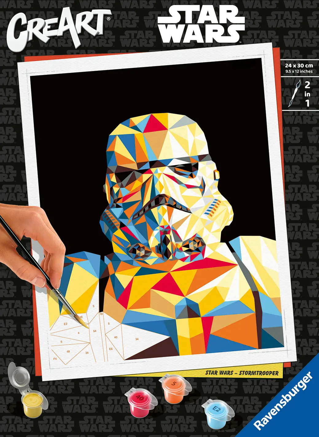 Ravensburger | Star Wars Stormtrooper | CreArt Malen nach Zahlen