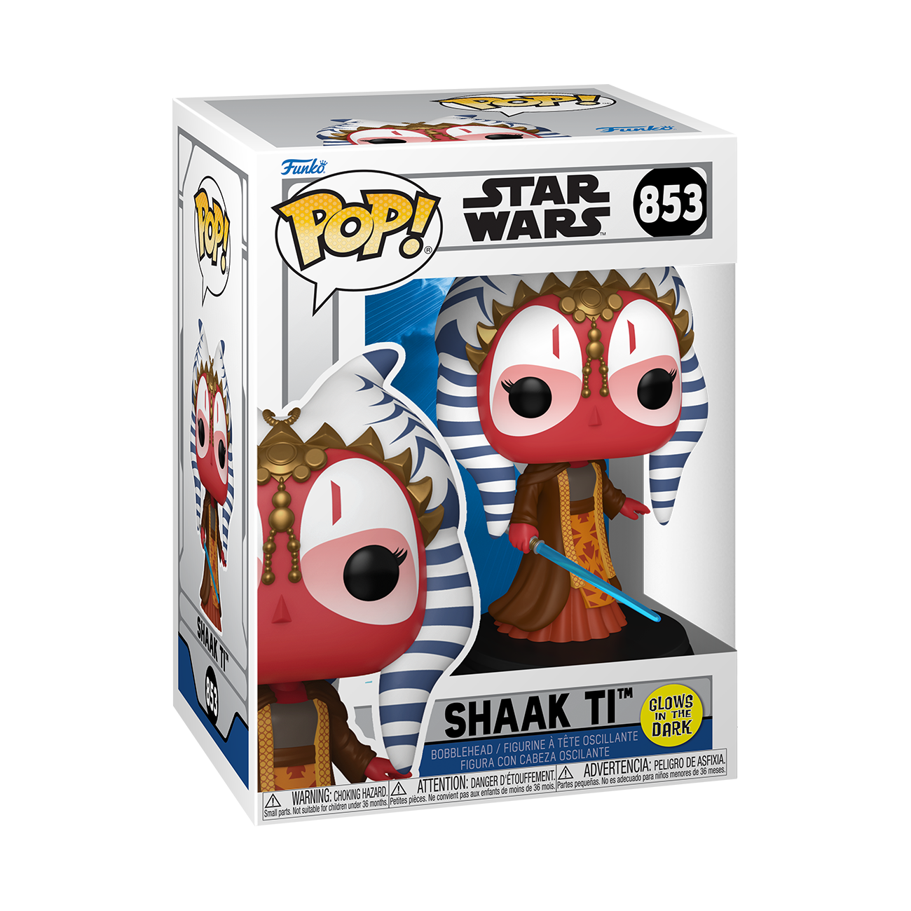 Pop! Vinyl | Shaak Ti (Glow) | Star Wars: Clone Wars (1/3)