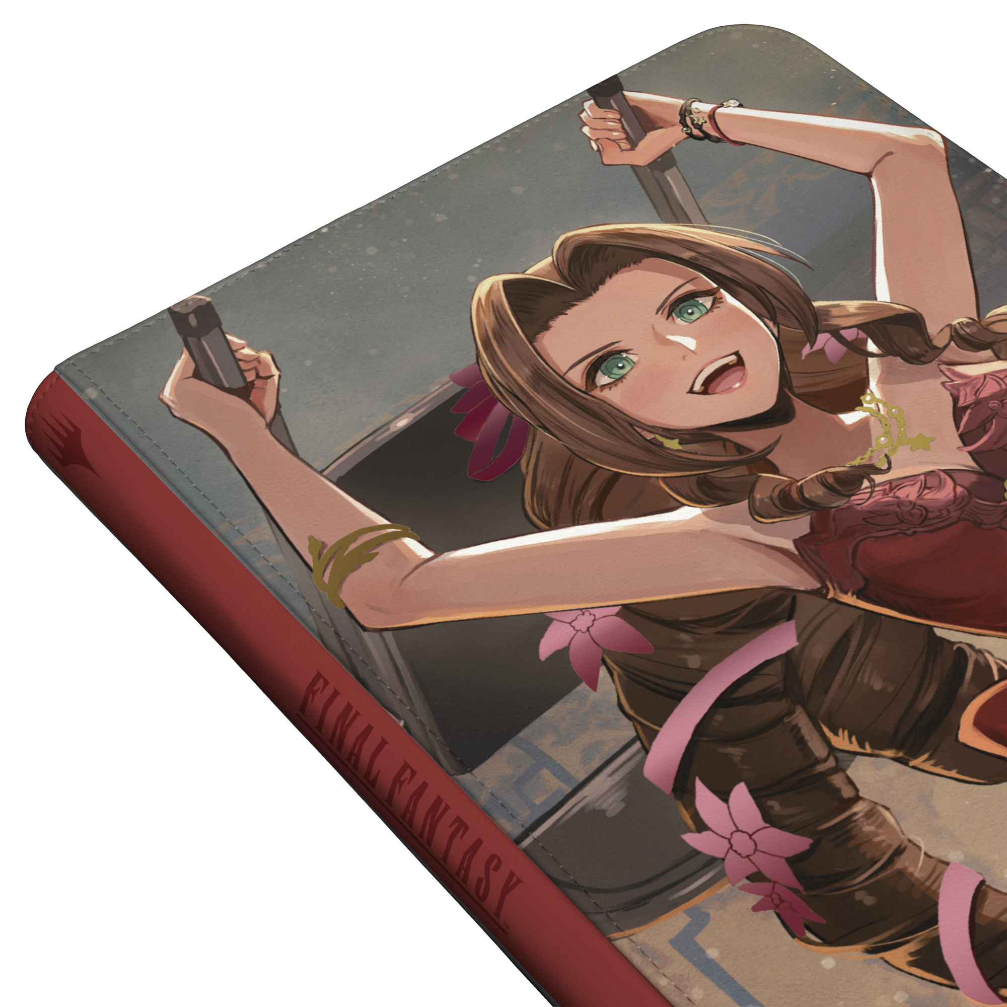 Ultra Pro | MTG - FINAL FANTASY - Aerith Gainsborough | 9-Pocket Zippered Premium PRO-BINDER