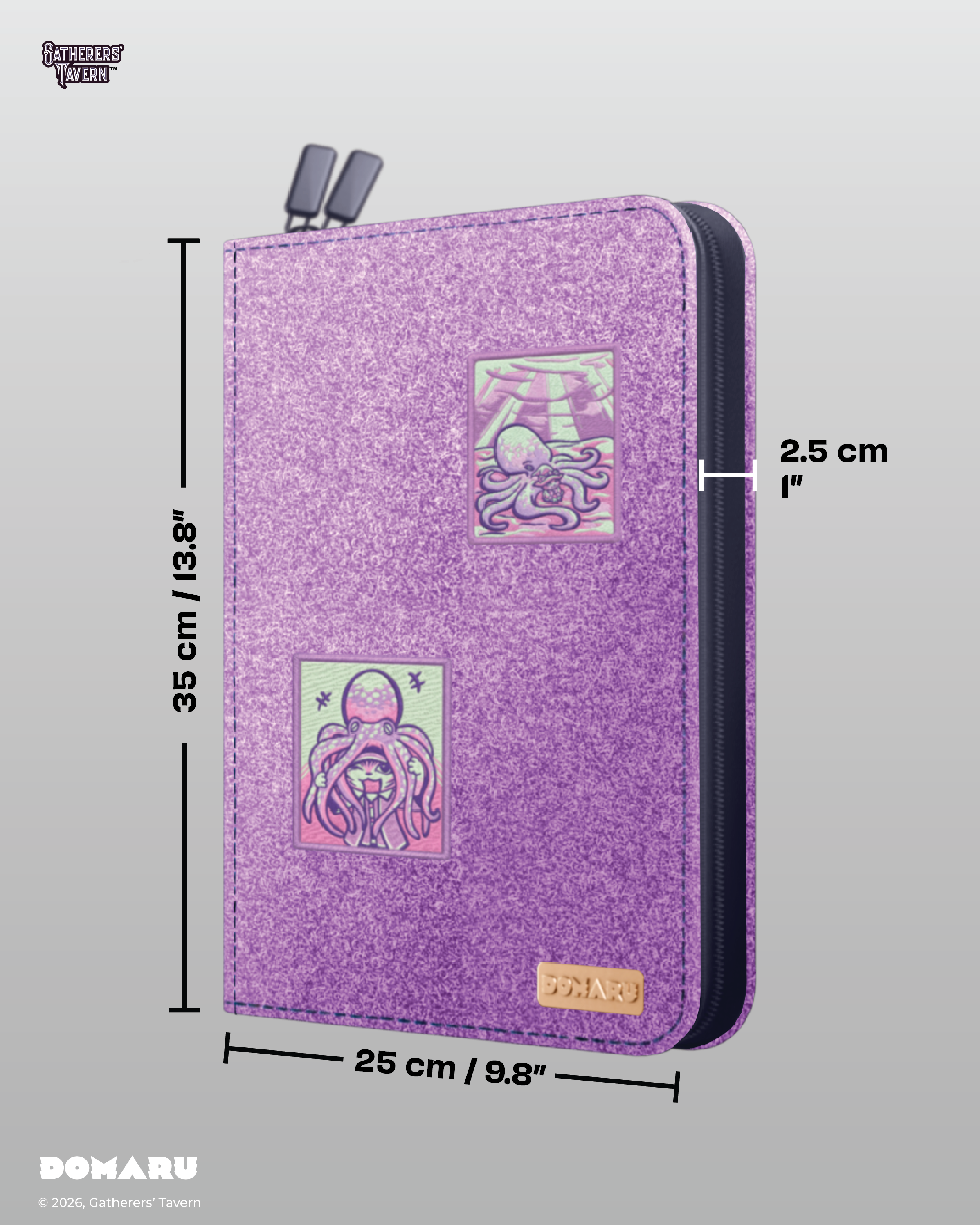 Gatherers' Tavern | Tentacle Tango Deco Patch DOMARU | Binder 9-Pocket