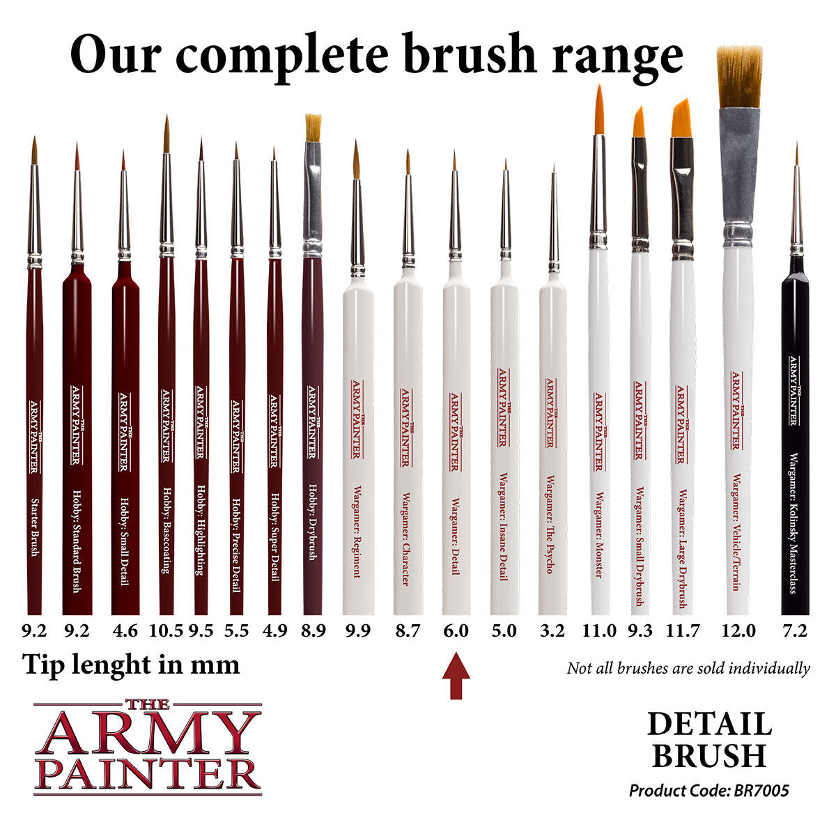 The Army Painter - Detail - Wargamer Brush