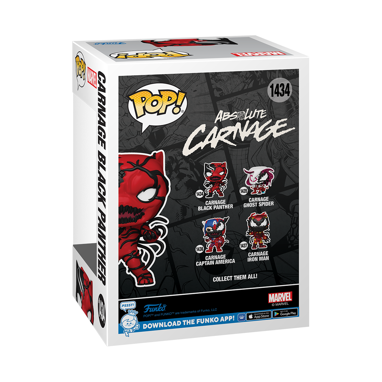 POP! Marvel: Carnage Black Panther - Marvel