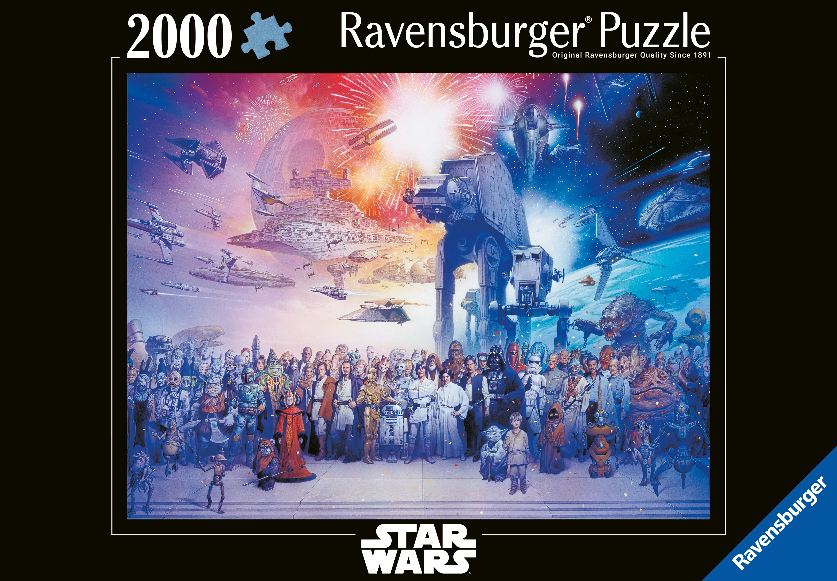 Ravensburger | Star Wars Universum | 2000 Teile Puzzle Challenge