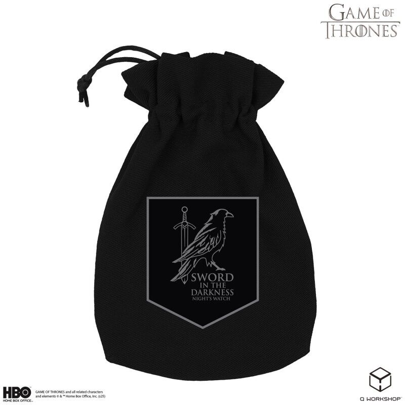 Q Workshop | Night's Watch | Game Of Thrones Dice Pouch