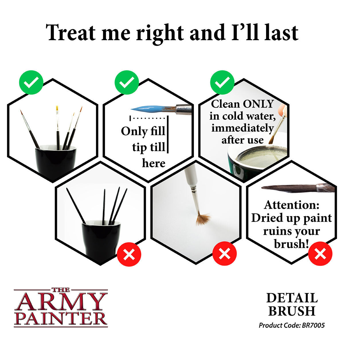 The Army Painter - Detail - Wargamer Brush