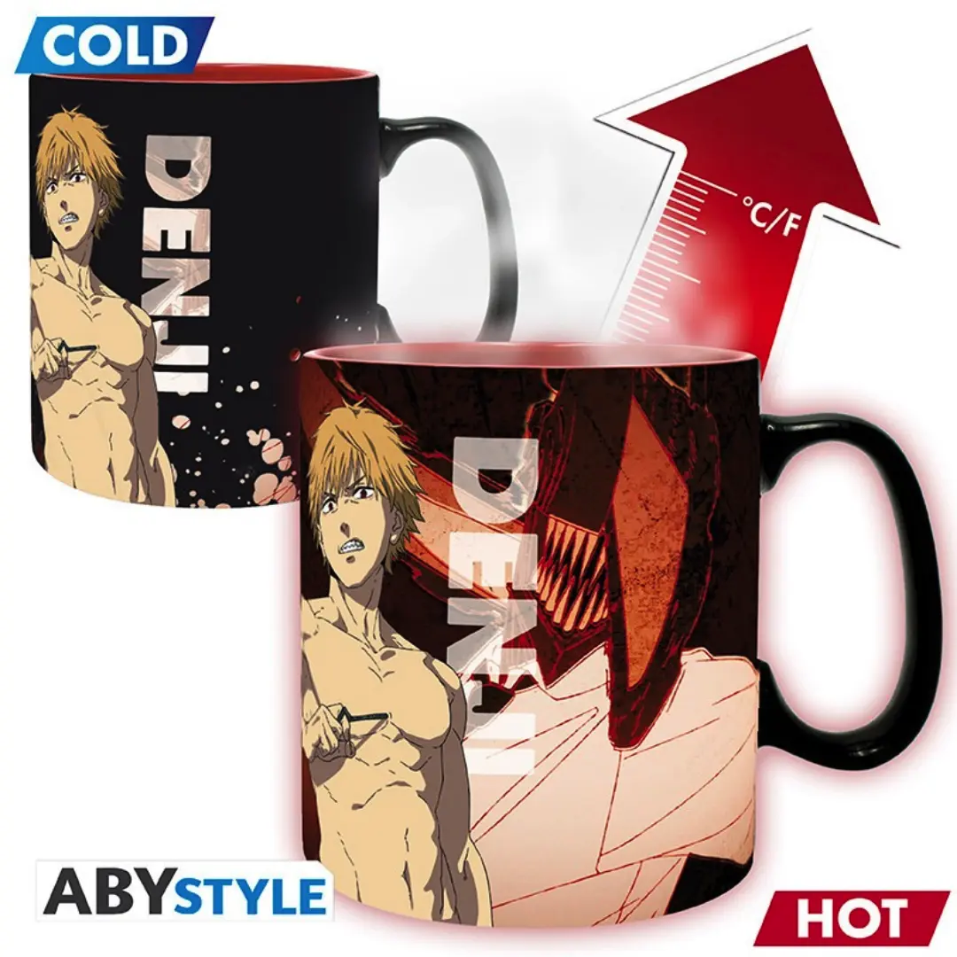 Abysse: Chainsaw Man - Denji & Aki Heat Change Mug (460ml)