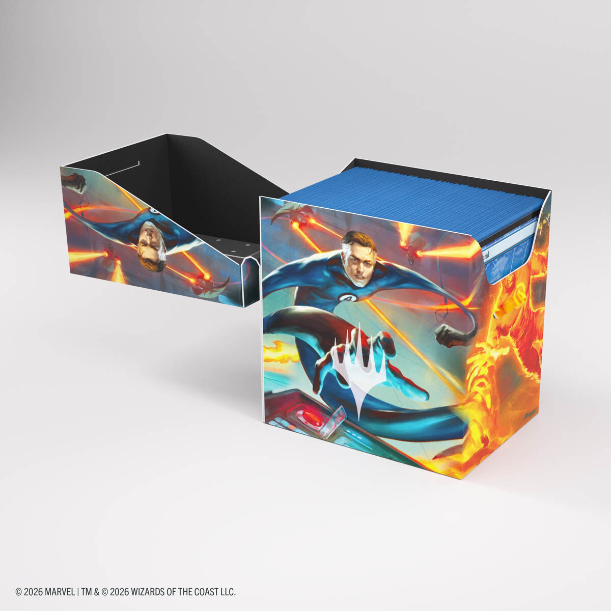 Gamegenic | Marvel Super Heroes - Fantastic 4 Unleashed | Deckbox Soft Dyna100+ XL