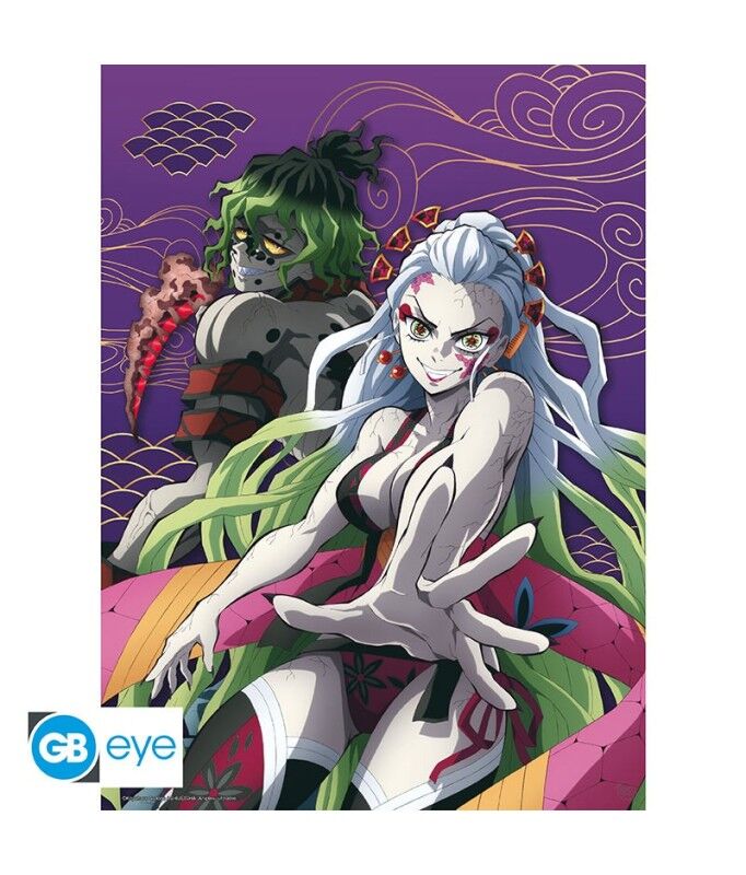 Abysse: Demon Slayer - Chibi Poster (52 x 38cm) - Daki & Gyutaro