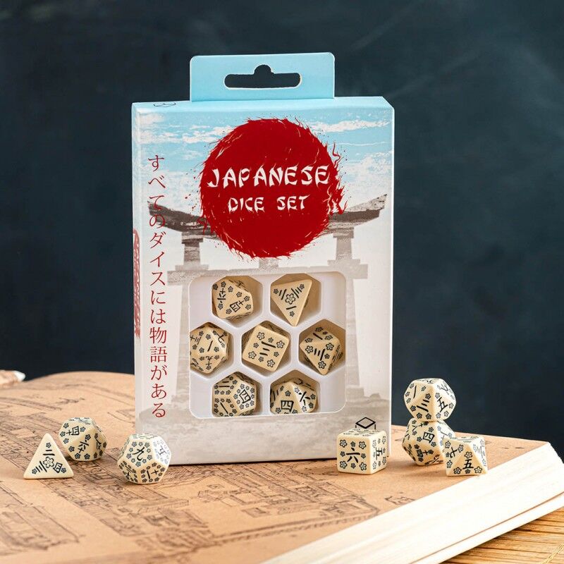 Q Workshop | Last Words Stone | Japanese Dice Set